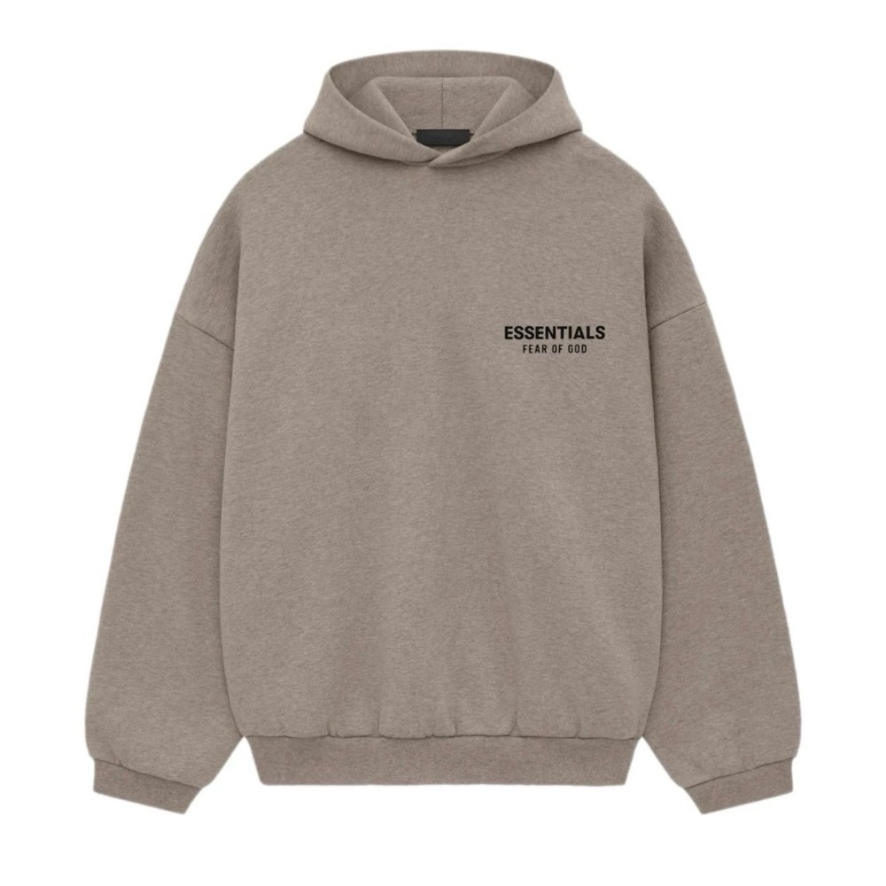 Essentials FOG FW24 Heather Grey Hoodie Size Medium
